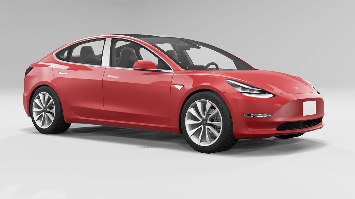 BeamNG.drive — Tesla Model 3