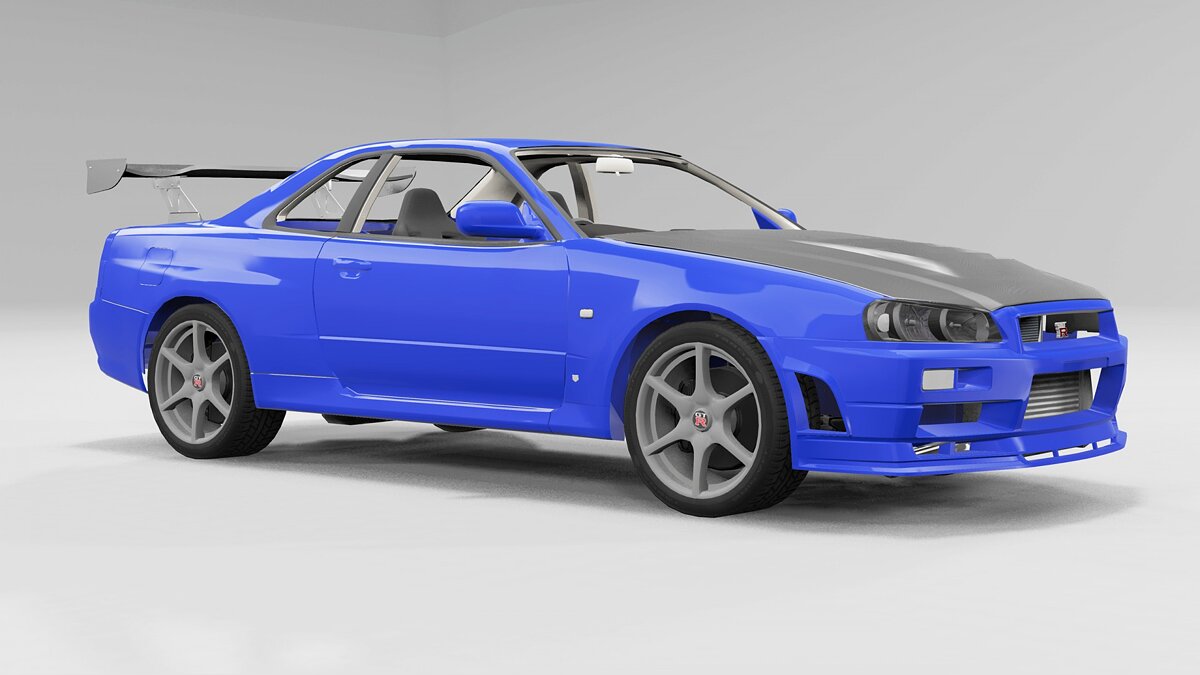 BeamNG.drive — Nissan Skyline R34 / Автомобили / Транспорт