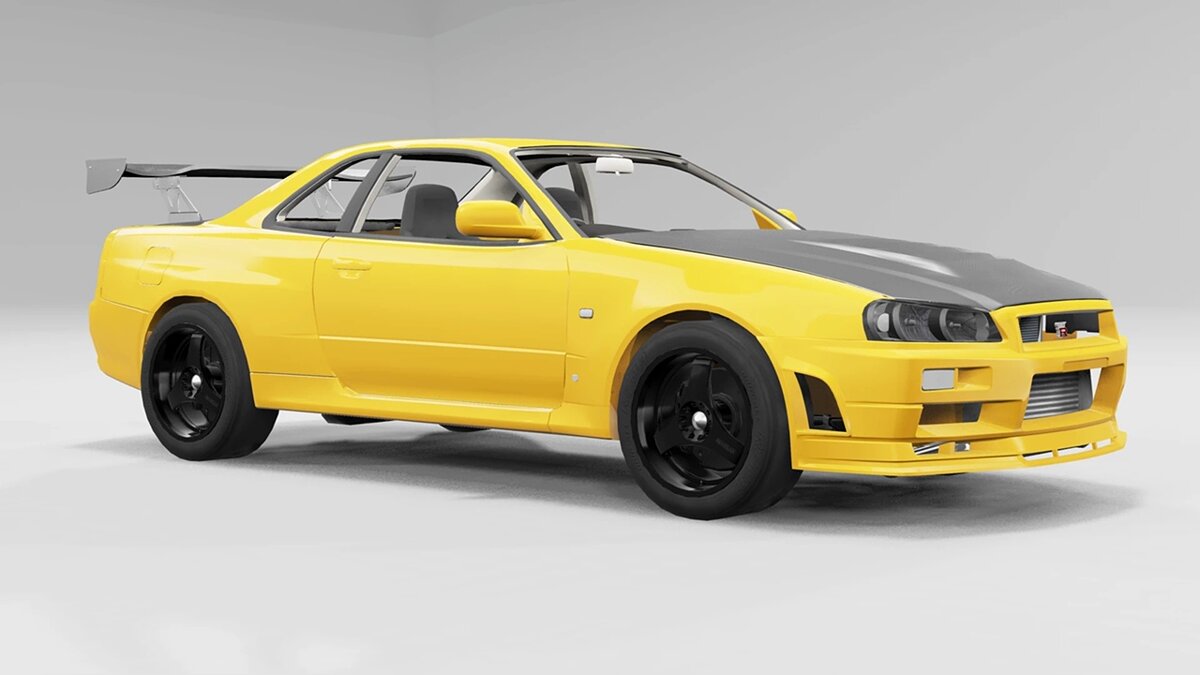 BeamNG.drive — Nissan Skyline R34 / Автомобили / Транспорт