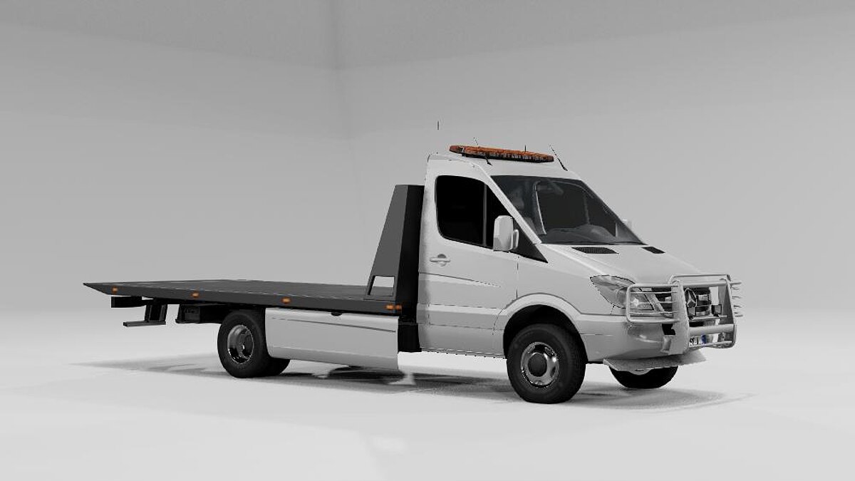 BeamNG.drive — Mercedes Sprinter Depanneuse v1 / Грузовики / Транспорт