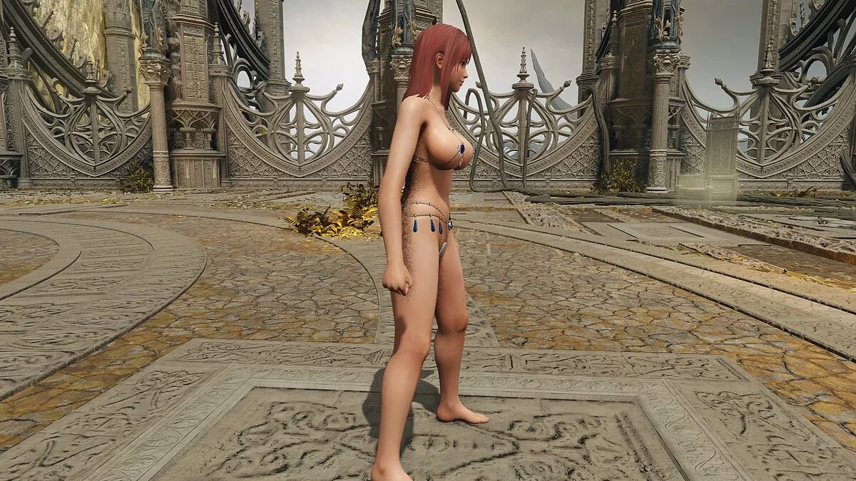 Elden Ring — Хонока в мини-бикини из игры Dead or Alive