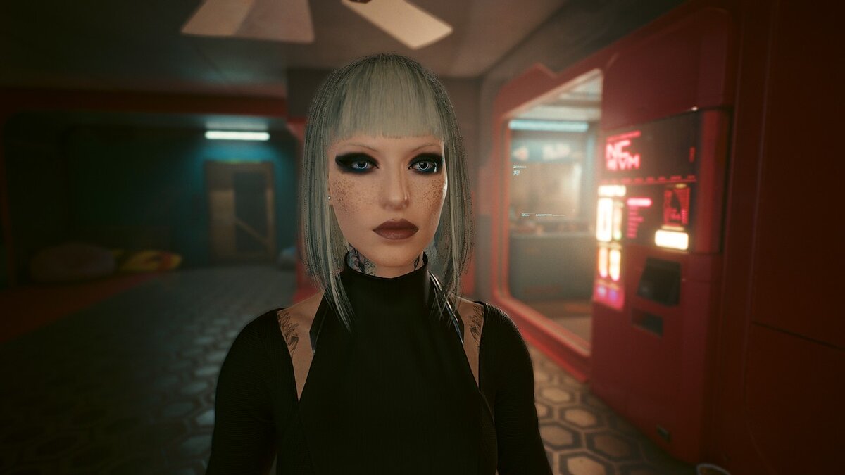 Cyberpunk 2077 — Пресет блондинки