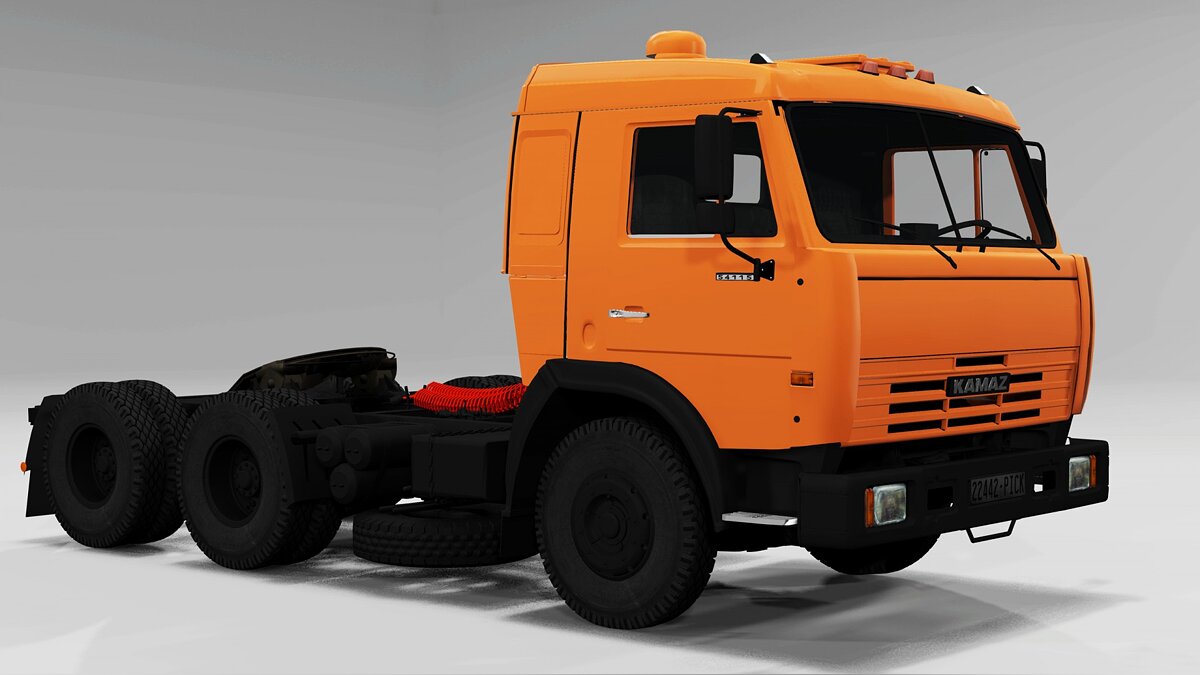 BeamNG.drive — KamAZ 54115 / Грузовики / Транспорт