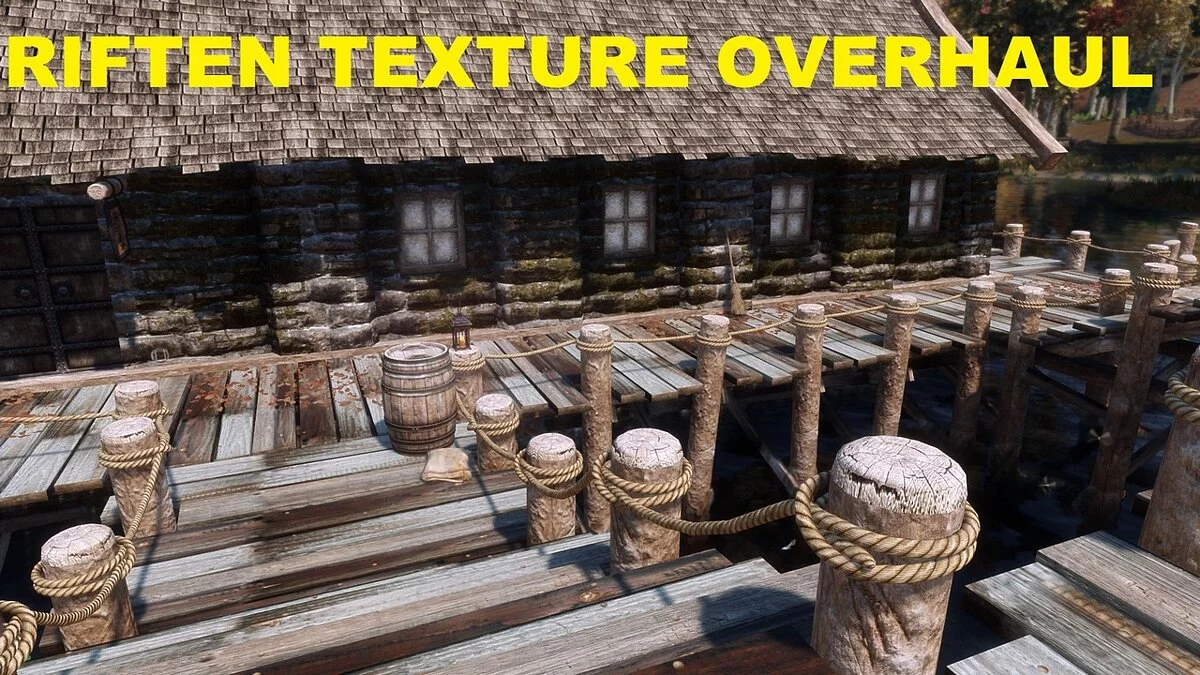 Elder Scrolls 5: Skyrim Special Edition — Высокополигональная реконструкция дока Рифтена