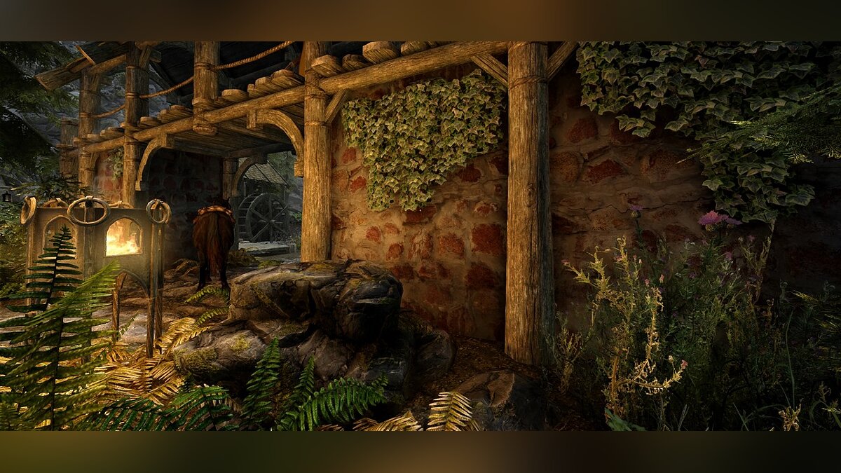 Elder Scrolls 5: Skyrim Special Edition — Стена из каменного кирпича