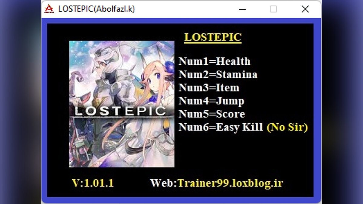Lost Epic — Трейнер (+6) [1.01.1]