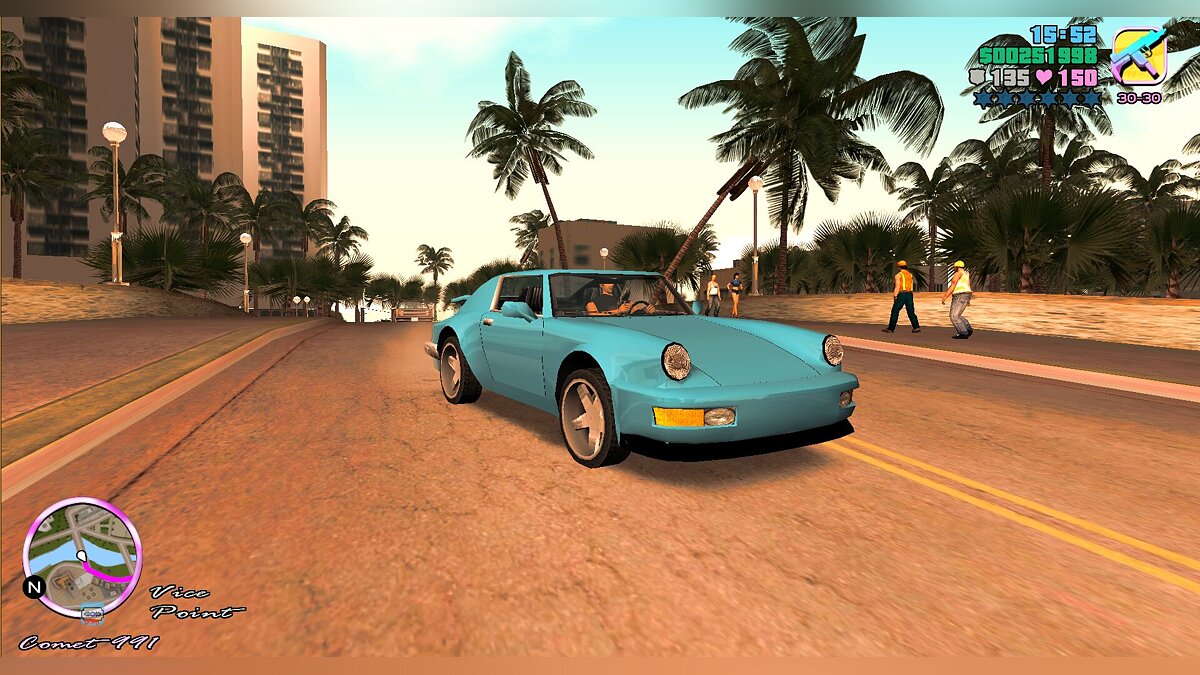 Grand Theft Auto: Vice City — GTA Vice City Extended Features 0.5 /  Геймплей / Моды и скины