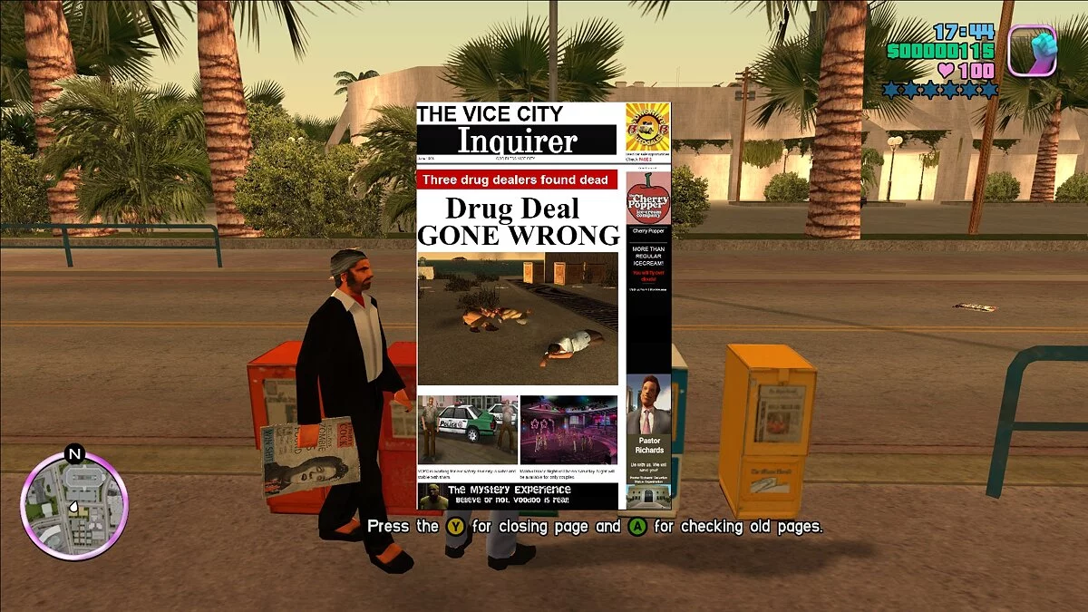 Grand Theft Auto: Vice City — GTA Vice City Extended Features 0.5