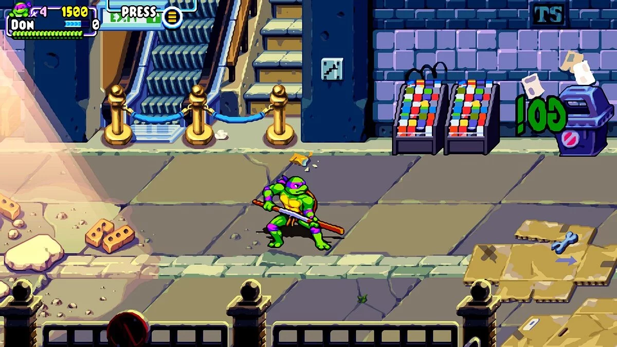 Teenage Mutant Ninja Turtles: Shredder&#039;s Revenge — Визуальное улучшение