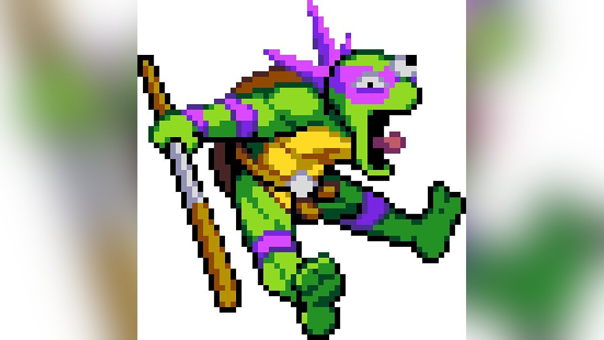 Teenage Mutant Ninja Turtles: Shredder&#039;s Revenge — Исправление цвета языка черепах