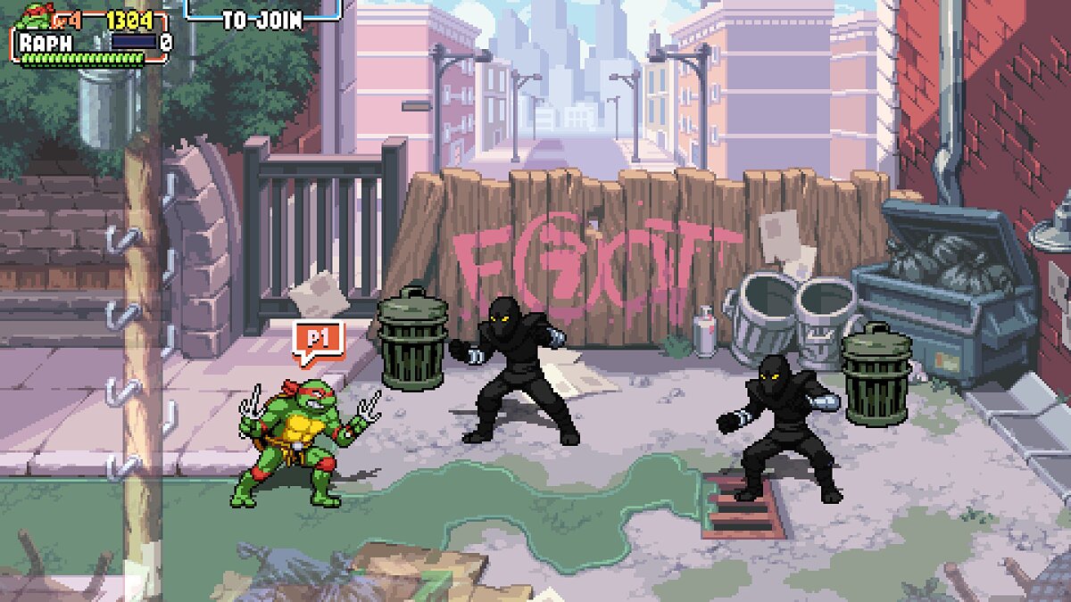 Teenage Mutant Ninja Turtles: Shredder&#039;s Revenge — Черные ниндзя-пехотинцы