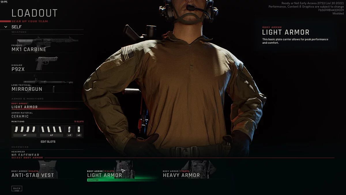 Ready or Not — Невидимые жилеты