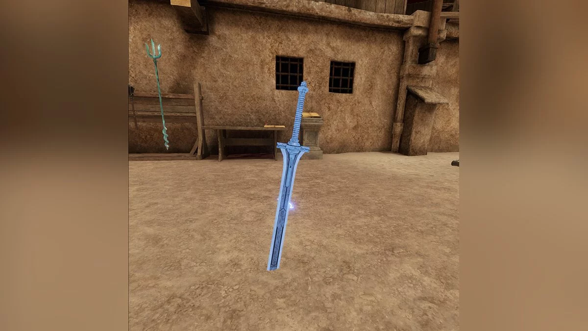 Blade and Sorcery — Длинный меч из игры Final Fantasy First Soldier