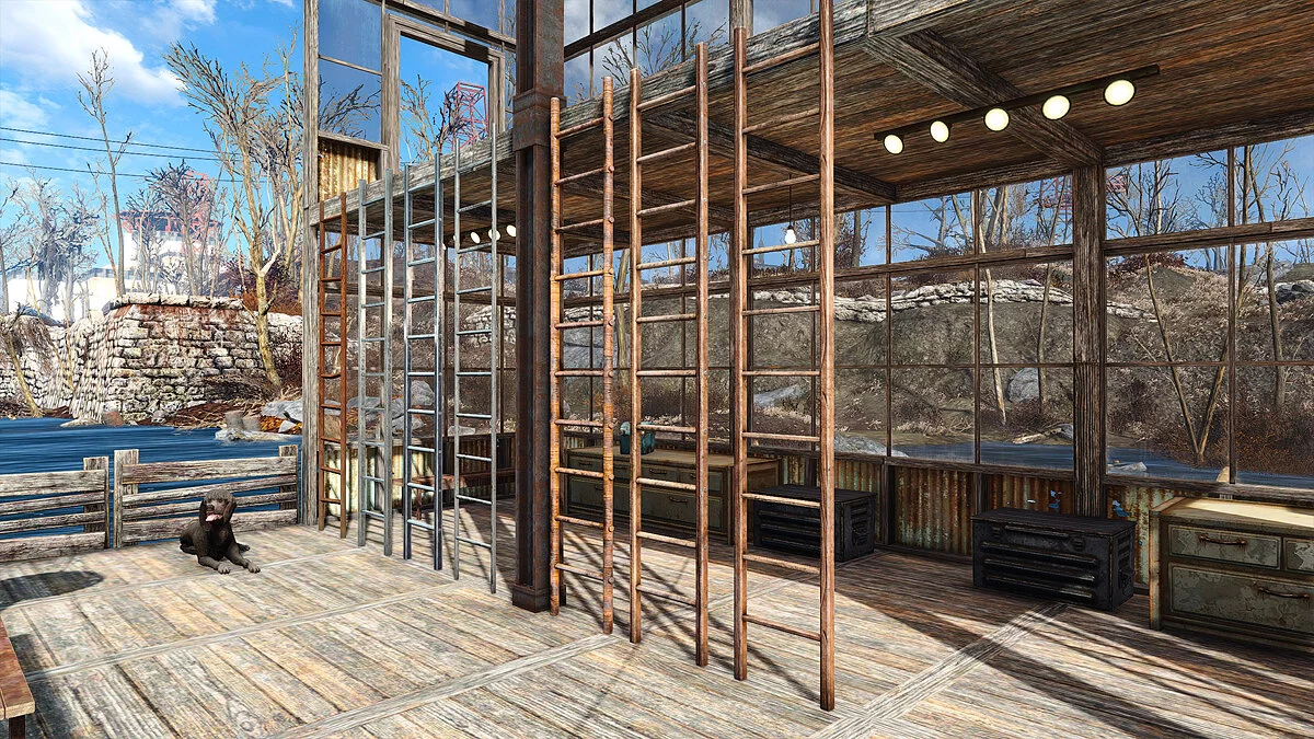 Fallout 4: Game of the Year Edition — Подъемные лестницы для поселений