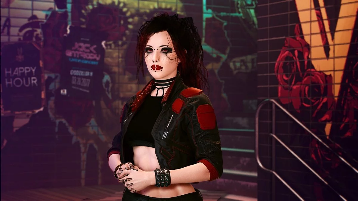 Cyberpunk 2077 — Лаура - пресет для Ви