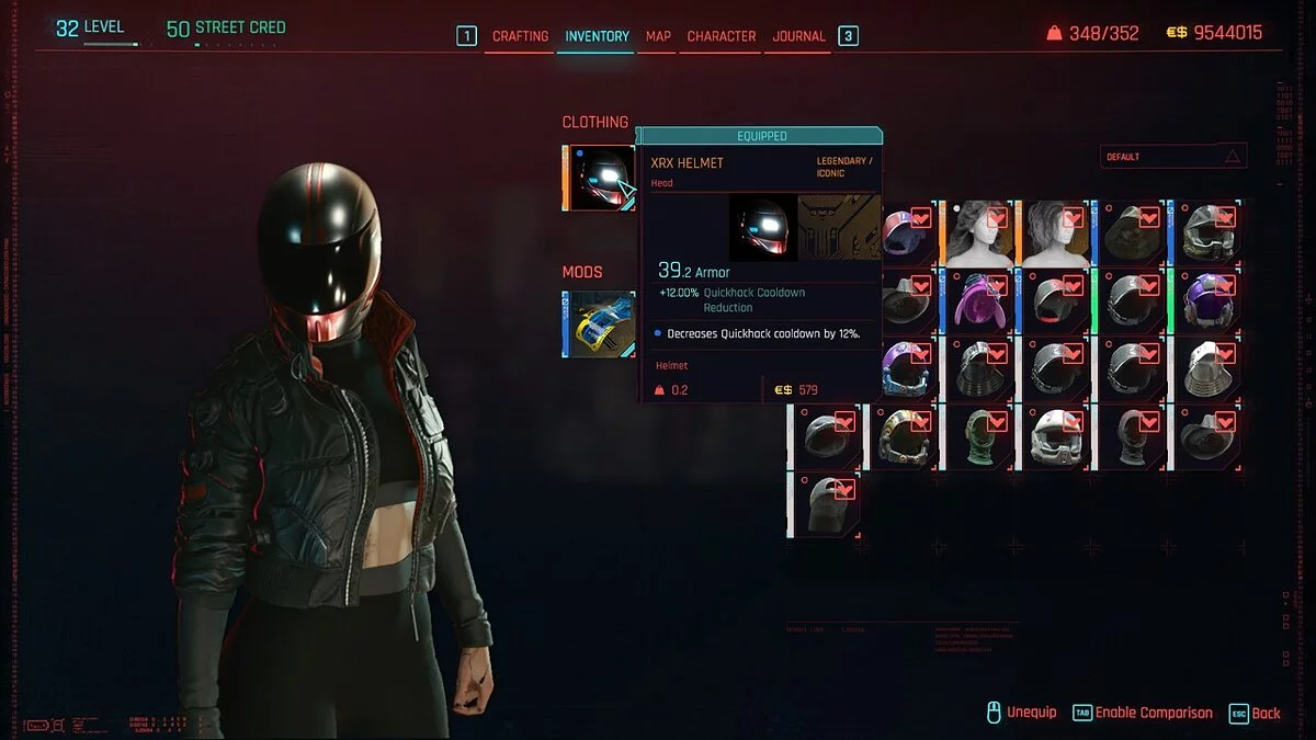 Cyberpunk 2077 — XRX шлем