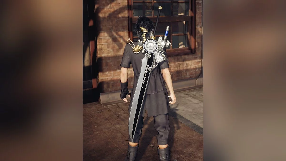 Final Fantasy VII Remake — Стандартный меч-двигатель