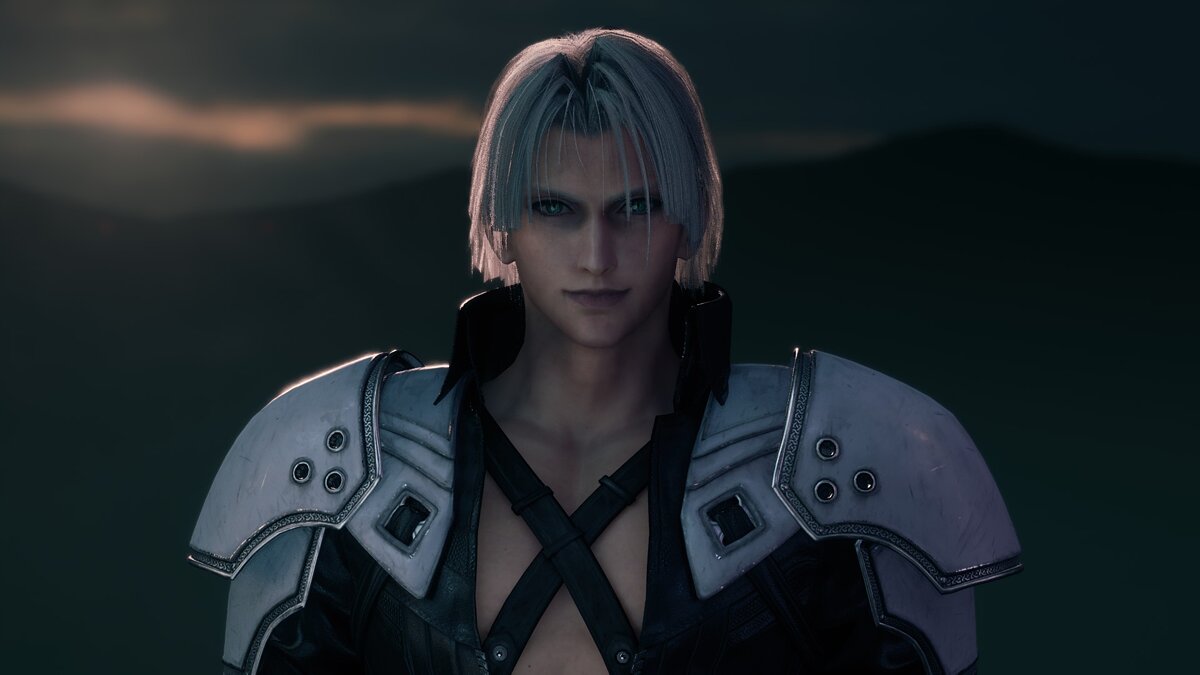 Final Fantasy VII Remake — Сефирот с короткими волосами