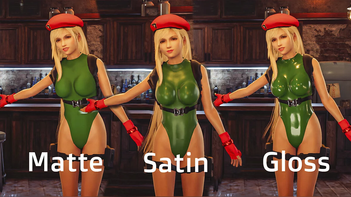 Final Fantasy VII Remake — Косплей Кэмми для Тифы