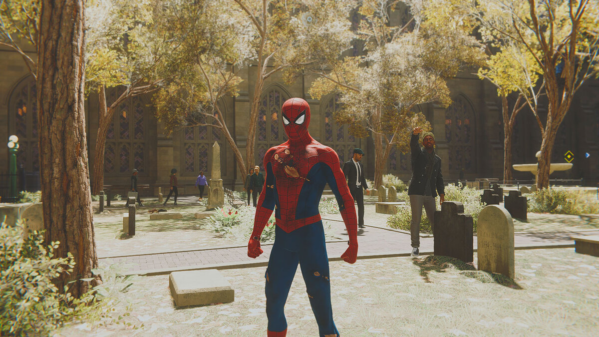 Marvel&#039;s Spider-Man Remastered — Простой реалистичный 3D