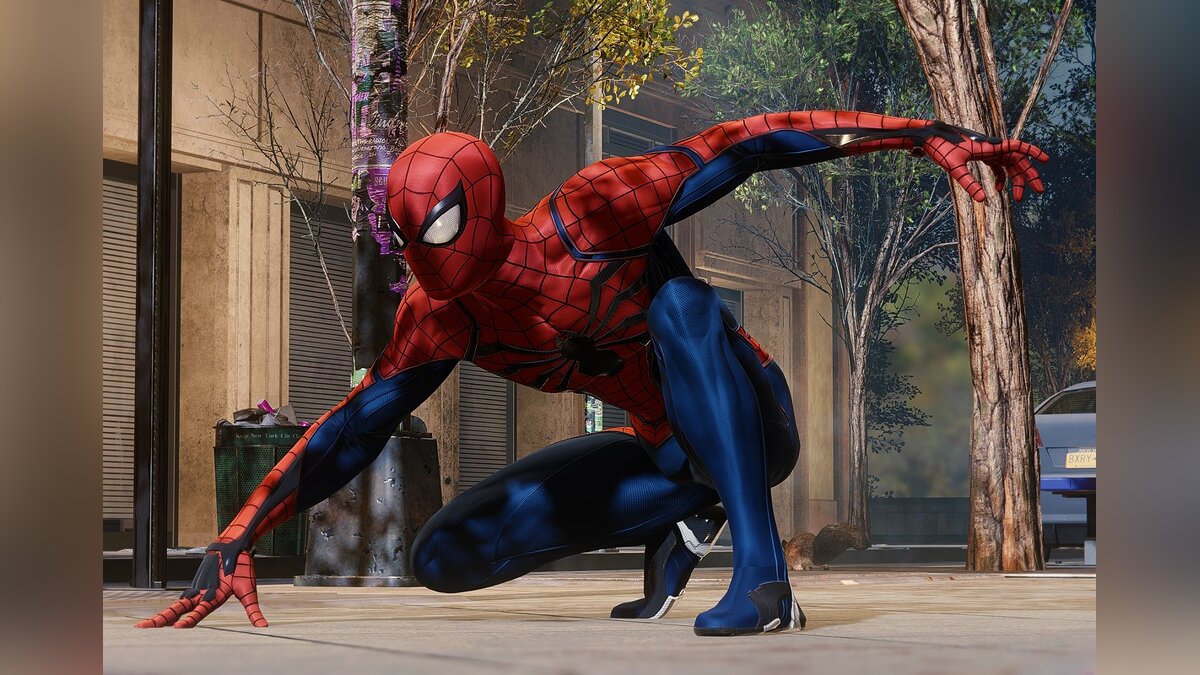 Marvel&#039;s Spider-Man Remastered — Расширенный костюм (Черный паук и другие детали)