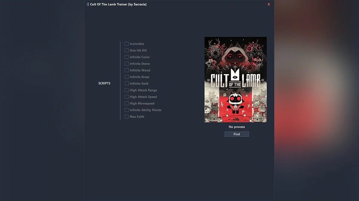 Cult of the Lamb — Трейнер (+12) [UPD: 14.08.2022]