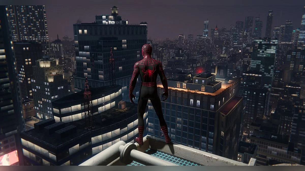 Marvel's Spider-Man Remastered — Черно-серый костюм