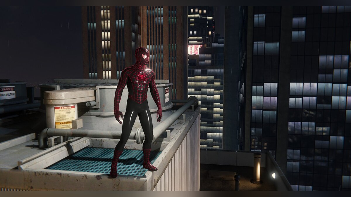 Marvel&#039;s Spider-Man Remastered — Черно-серый костюм