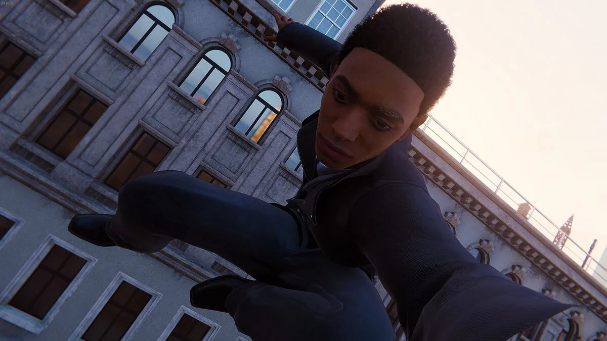 Marvel's Spider-Man Remastered — Майлз Моралес в черном пальто