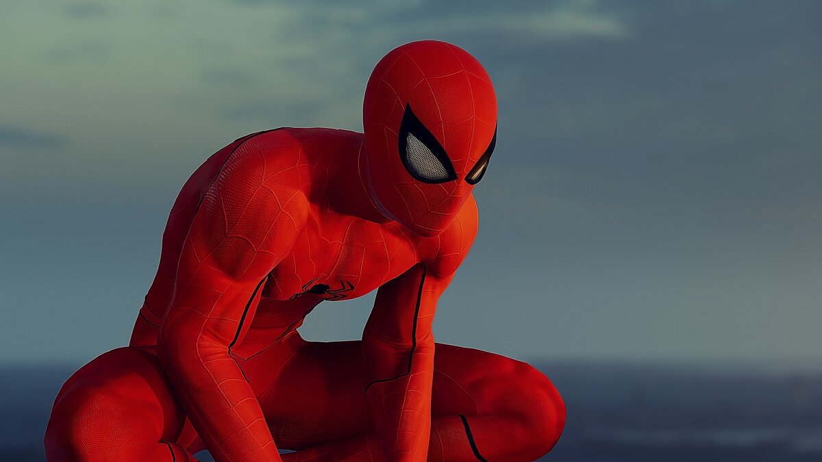 Marvel&#039;s Spider-Man Remastered — Полностью красный костюм