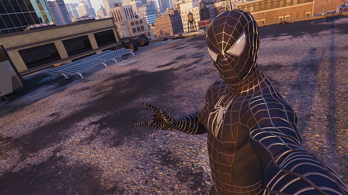 Marvel&#039;s Spider-Man Remastered — Черный костюм Рэйми