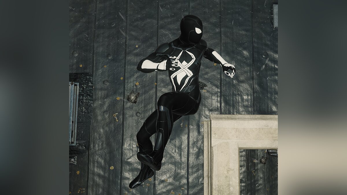 Marvel&#039;s Spider-Man Remastered — Черно-белый темный костюм
