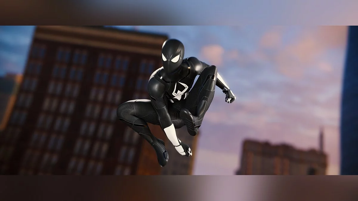 Marvel&#039;s Spider-Man Remastered — Черно-белый темный костюм