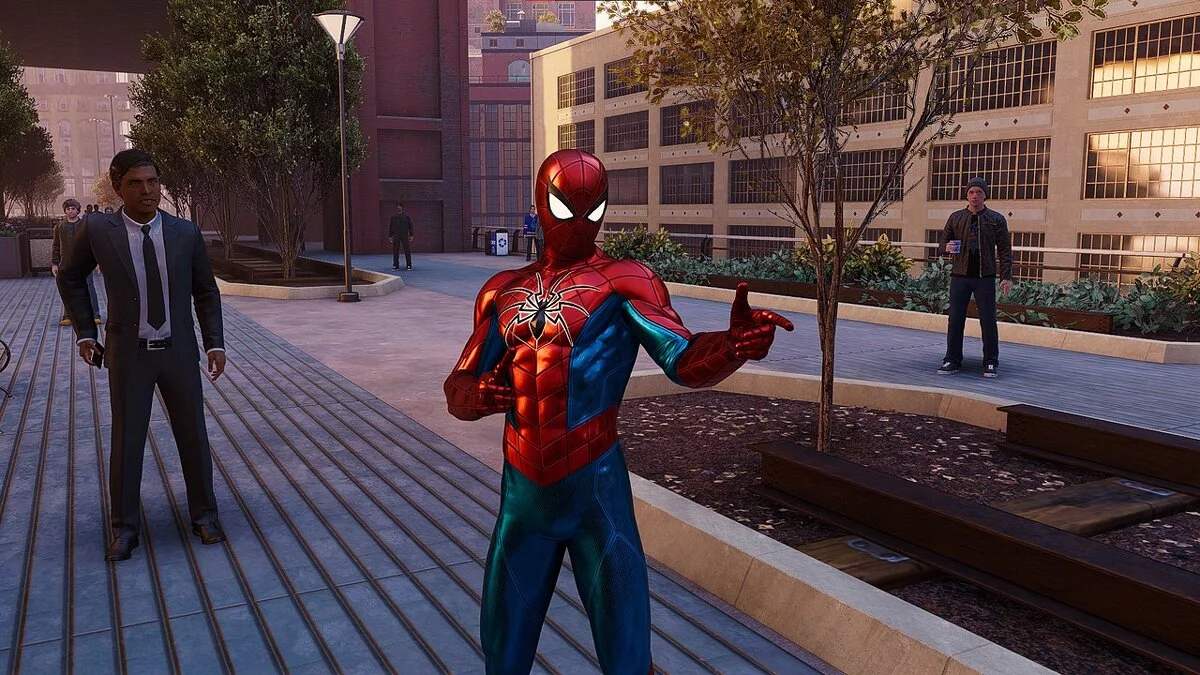 Marvel's Spider-Man Remastered — Белое свечение для Mark 4