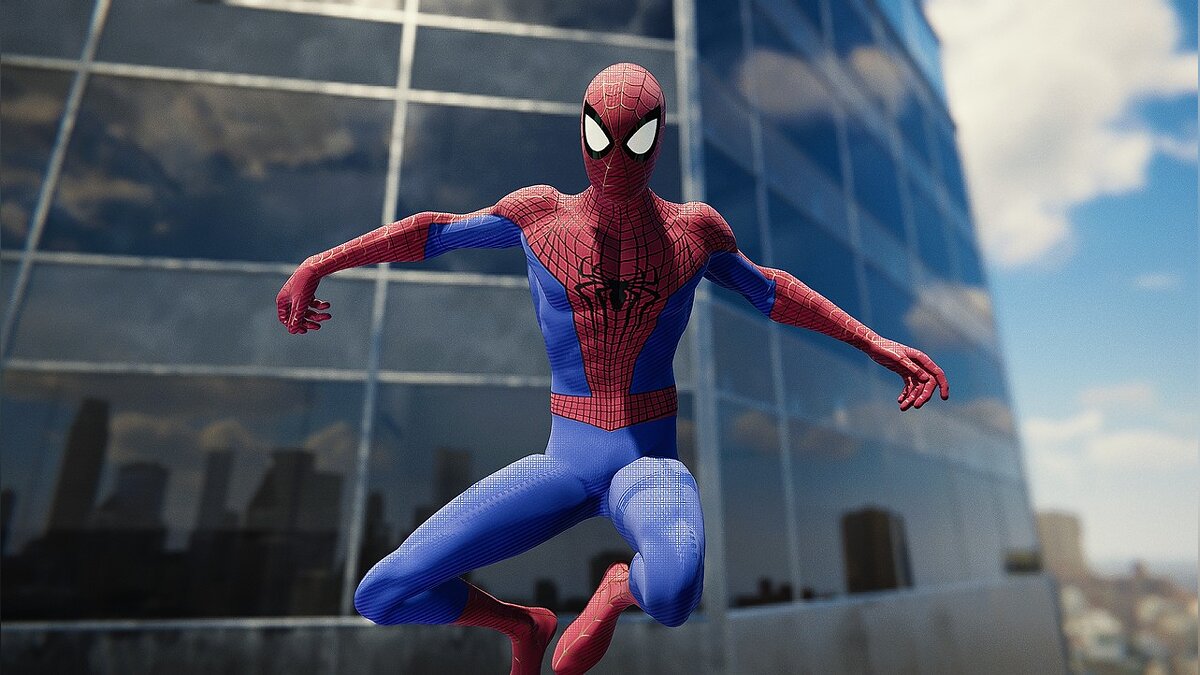 Marvel&#039;s Spider-Man Remastered — Удивительный костюм 2 (заменяет «Вселенная паука»)