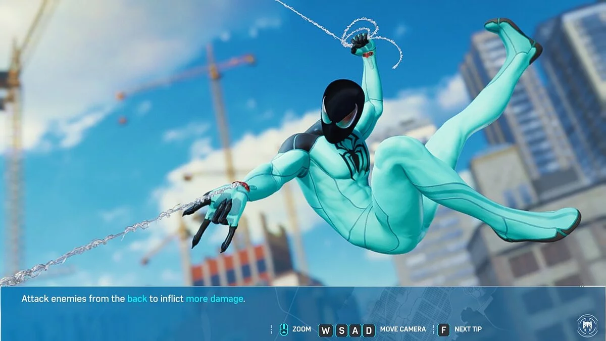 Marvel's Spider-Man Remastered — Алый Паук 2 (голубой)