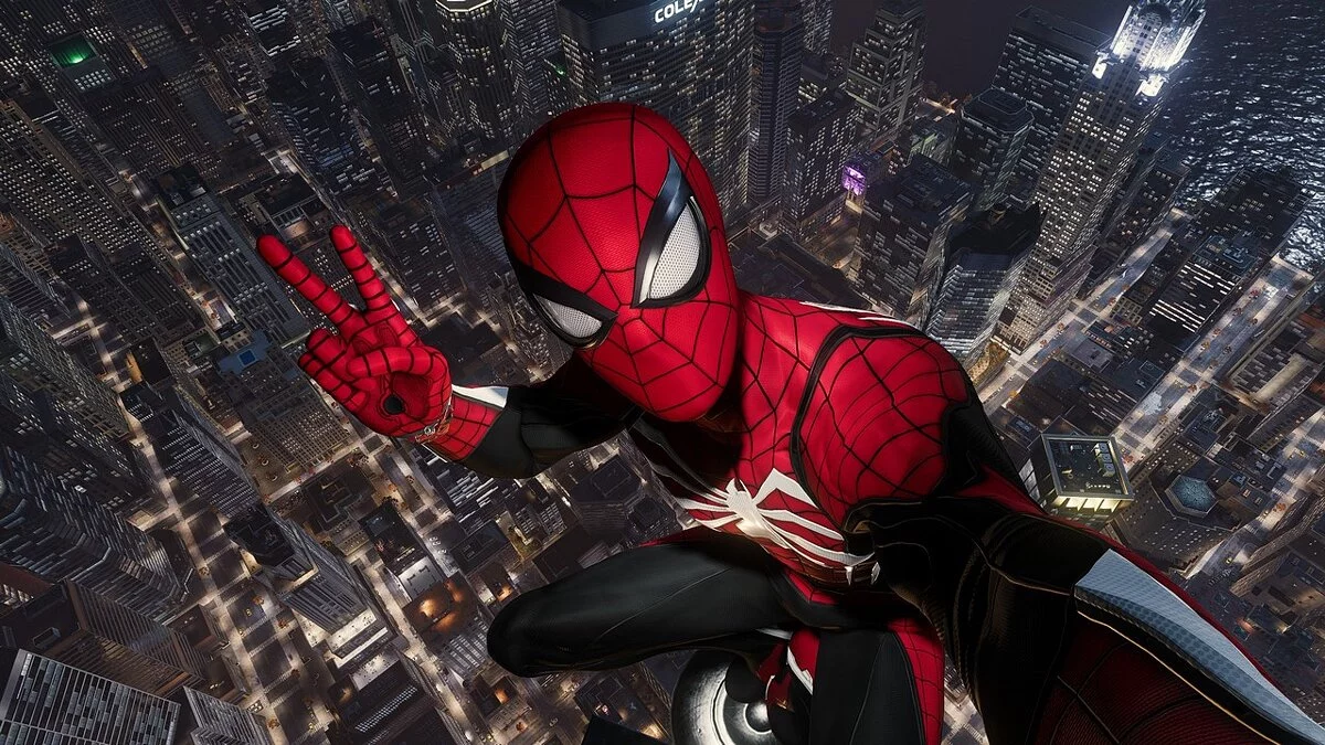 Marvel&#039;s Spider-Man Remastered — Продвинутый черно-красный костюм