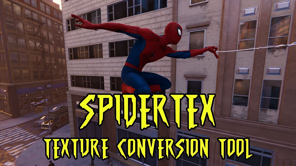 Marvel&#039;s Spider-Man Remastered — SpiderTex - Texture Conversion Tool