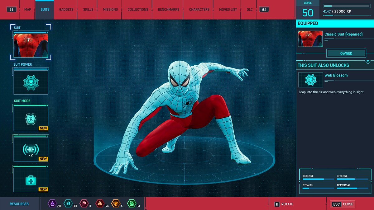 Marvel&#039;s Spider-Man Remastered — Костюм паутинного человека