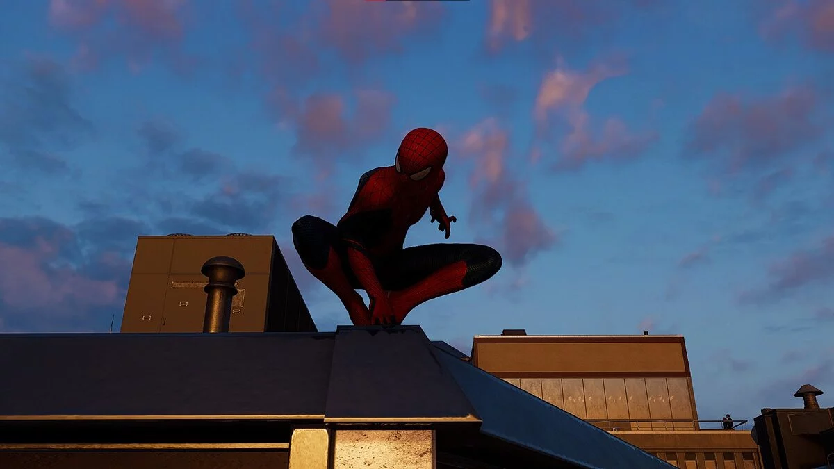 Marvel&#039;s Spider-Man Remastered — Белые линзы для костюма Гарфилда