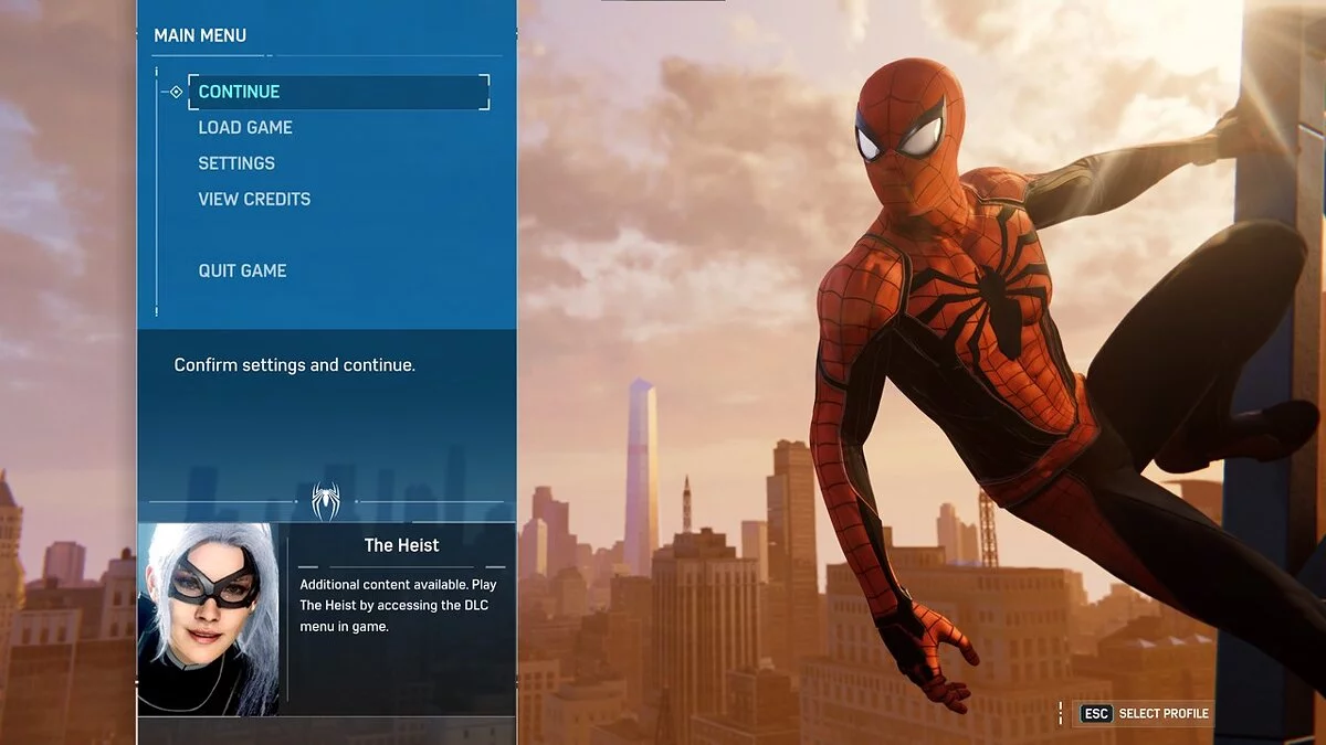 Marvel's Spider-Man Remastered — Черный и красный мод улучшенного костюма