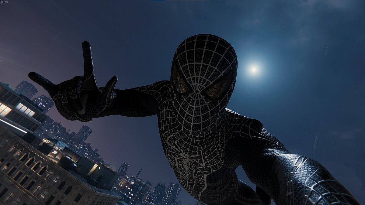 Marvel&#039;s Spider-Man Remastered — Черный удивительный костюм