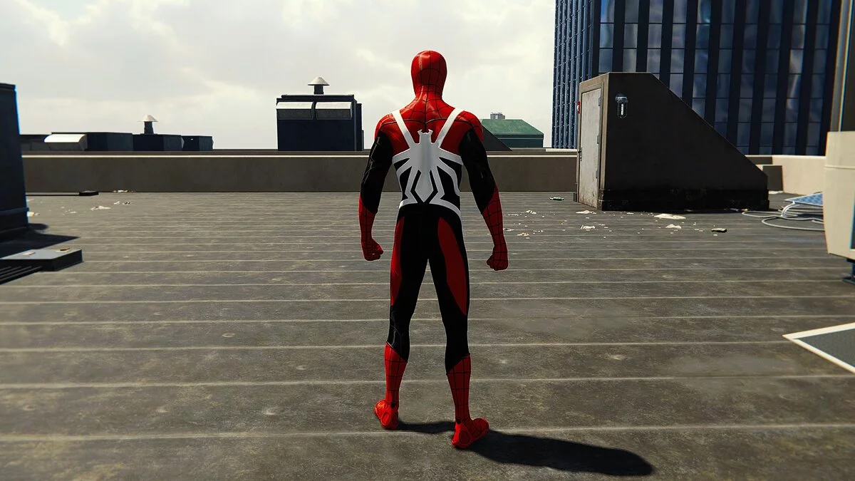 Marvel's Spider-Man Remastered — Улучшенный костюм «Секретные войны»