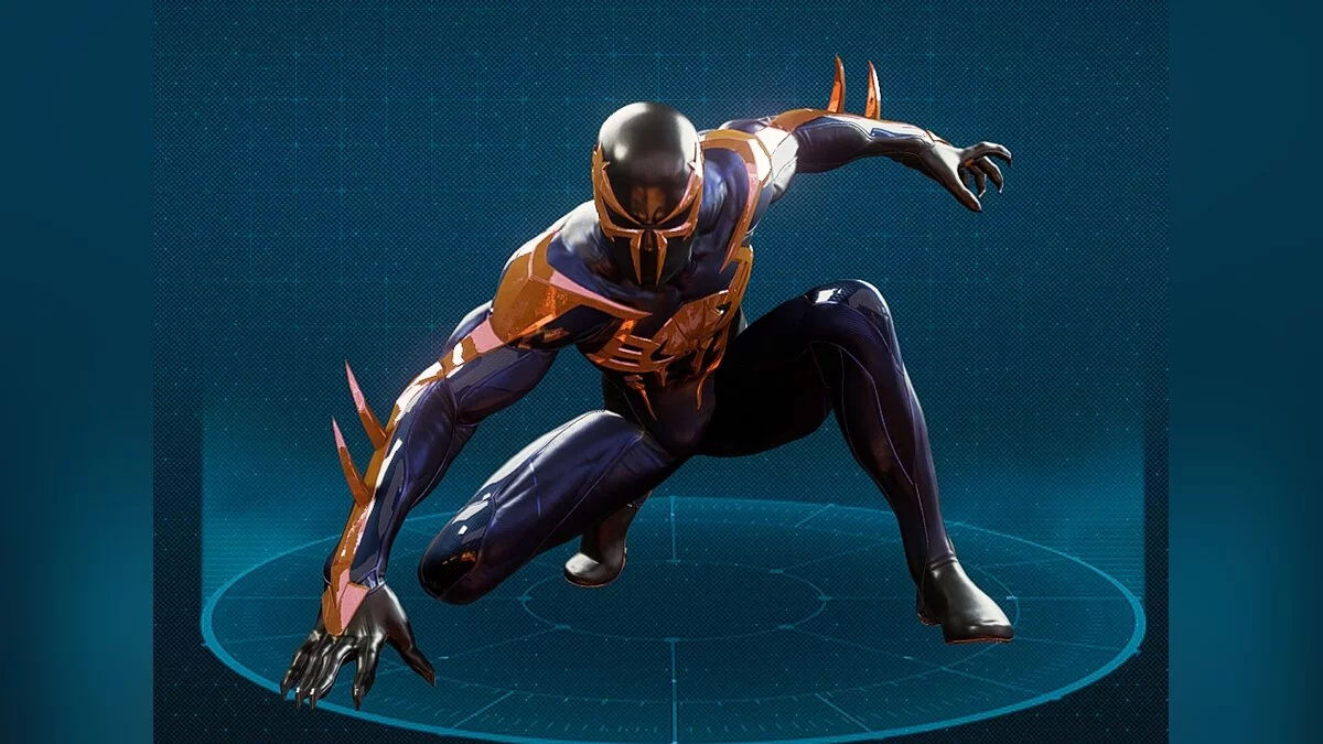 Marvel&#039;s Spider-Man Remastered — Черно-золотой костюм 2099