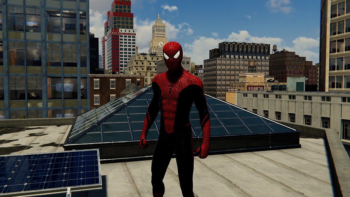Marvel&#039;s Spider-Man Remastered — Черно красный костюм «Удивительного паука»