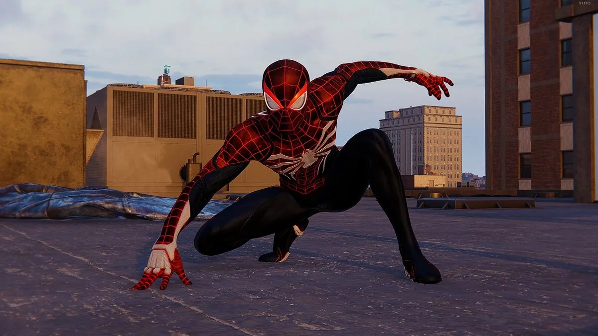 Marvel&#039;s Spider-Man Remastered — Усовершенствованный костюм красного цвета