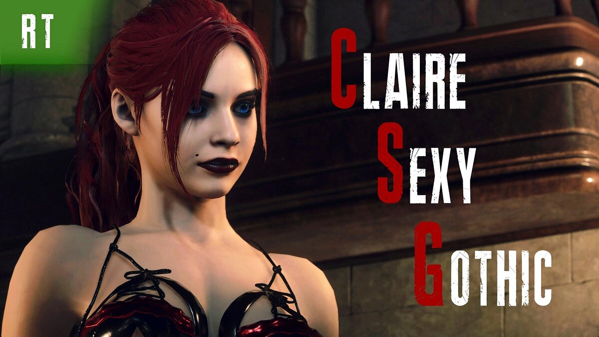 Resident Evil 2 — Клэр, сексуальная готика (RT)