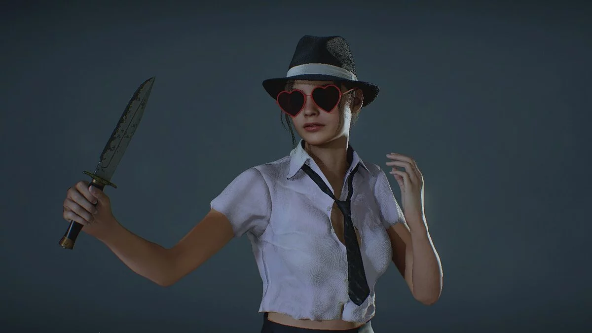 Resident Evil 2 — Очки-сердечки для Клэр