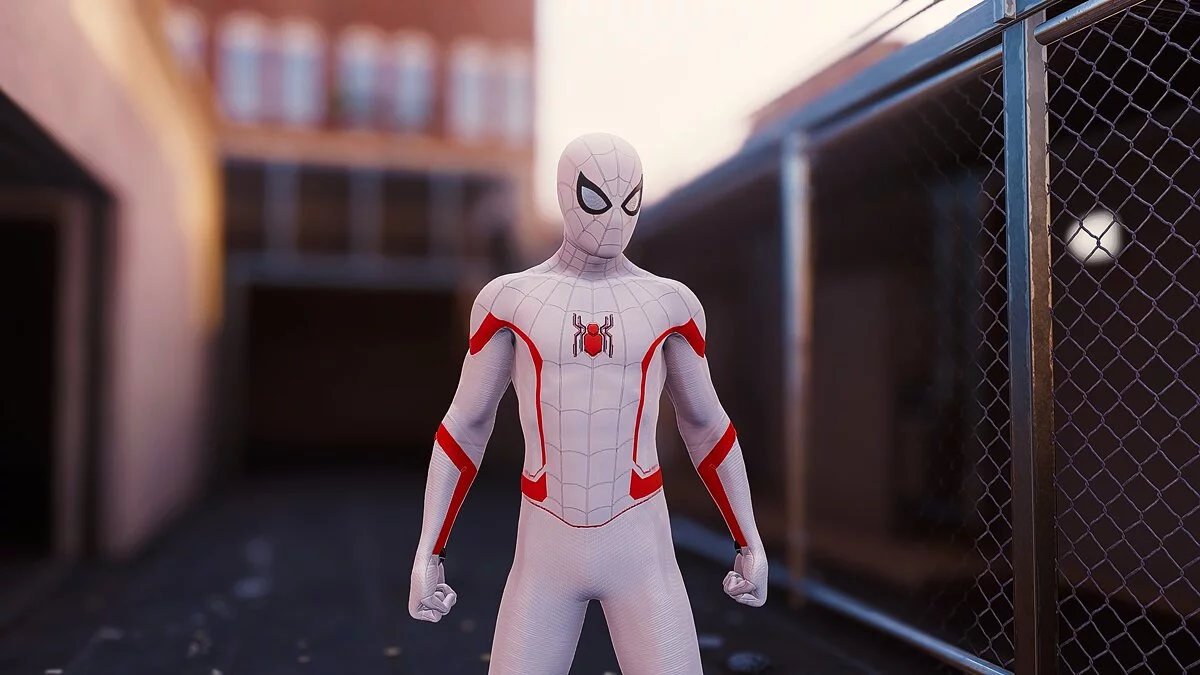 Marvel&#039;s Spider-Man Remastered — Черно-белый «Улучшенный костюм»