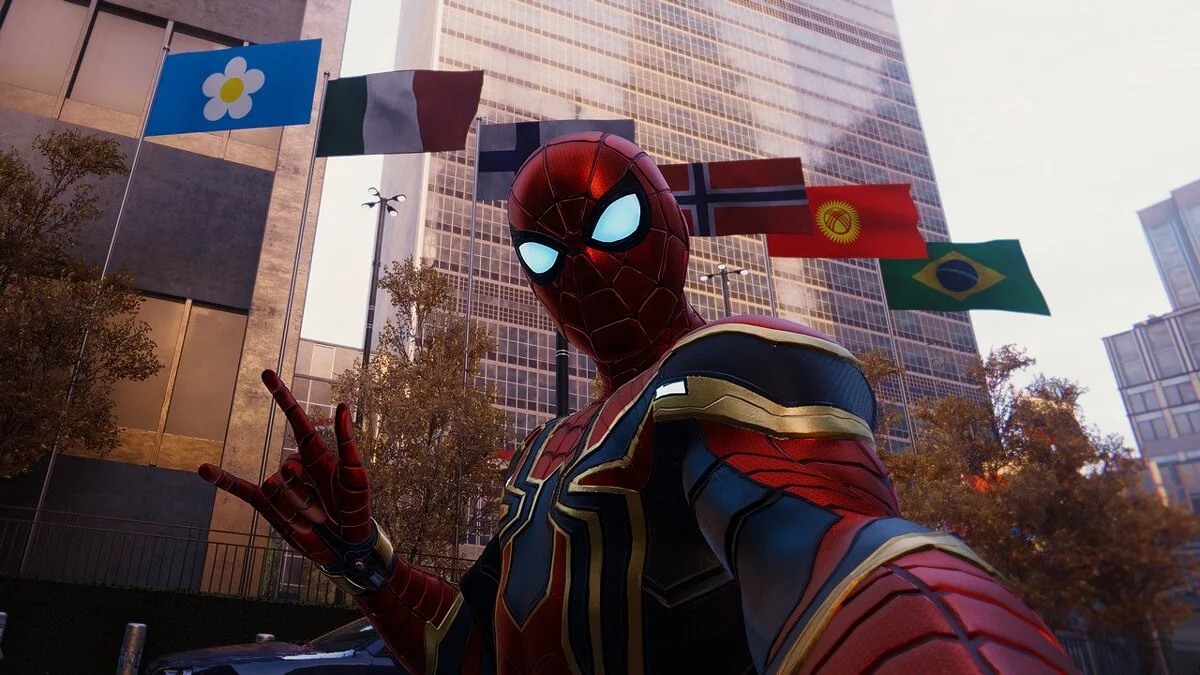 Marvel's Spider-Man Remastered — Флаги СНГ